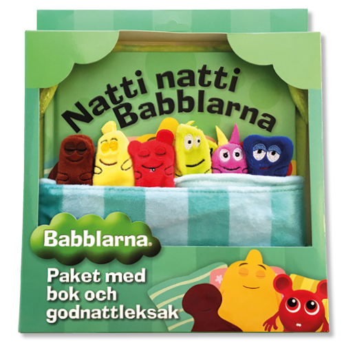 Babblarna Godnattsaga med mjuka vänner (Teddykompaniet)